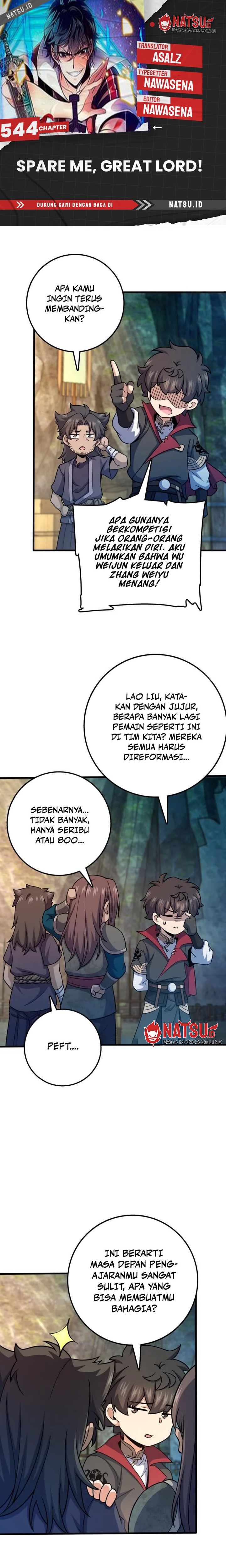 Spare Me, Great Lord! Chapter 544 Gambar 1